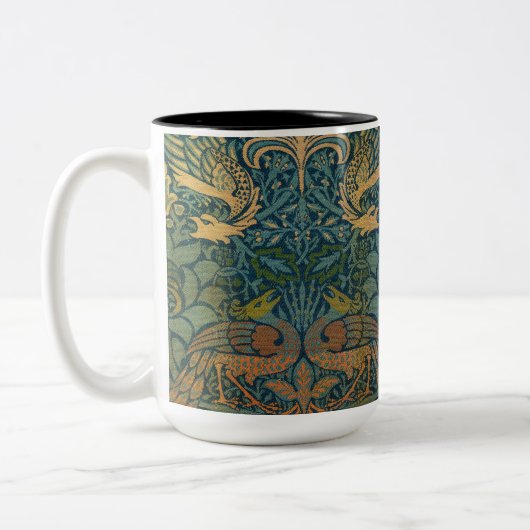 Tasse 2 Couleurs Peacock and Dragon, 1878, par William Morris (Gauche)
