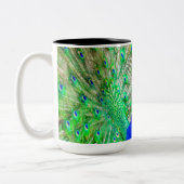 Tasse 2 Couleurs Peacock Plumage (Gauche)
