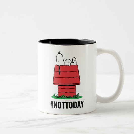 Tasse 2 Couleurs Peanuts | Snoopy fait la sieste (Droit)