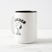 Tasse 2 Couleurs Peanuts | Snoopy Turns Teacher (Devant gauche)