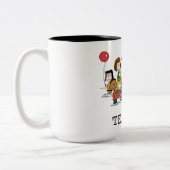 Tasse 2 Couleurs Peanuts | The Gang Teacher (Gauche)