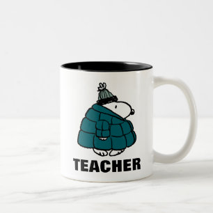 Tasse 2 Couleurs Peanuts Warm & Cozy Teacher
