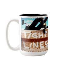 Pêchant les lignes serrées bobine de pêche de