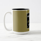 Tasse 2 Couleurs Pêche à la mouche Canada (Gauche)
