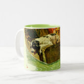 Tasse 2 Couleurs Pêche allée (Devant gauche)