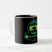 Tasse 2 Couleurs Pêche au chaton Au Gres (Devant gauche)