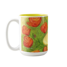 Pêche chien et chat) (de plan rapproché/tasse