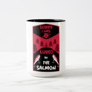 Tasse 2 Couleurs Pêche saumon Canada