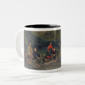 Tasse 2 Couleurs Pêche T7833 chez Haweswater (Devant gauche)