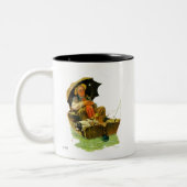 Tasse 2 Couleurs Pêche terminée (Gauche)