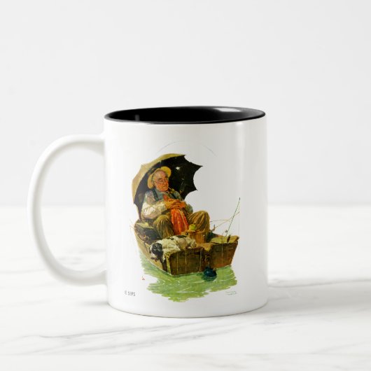 Tasse 2 Couleurs Pêche terminée (Gauche)