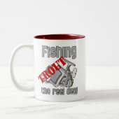 Tasse 2 Couleurs Pêcher La Truite L'affaire Reel (Gauche)