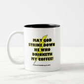 TASSE 2 COULEURS PÉCHÉS DE CAFÉ (Gauche)
