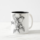 Tasse 2 Couleurs Pêches de la Géorgie (Devant droit)