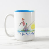 Tasse 2 Couleurs Pêchez-vous beaucoup ? (Gauche)