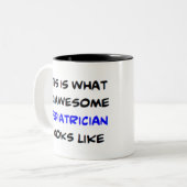 Tasse 2 Couleurs pédiatre, génial (Devant gauche)