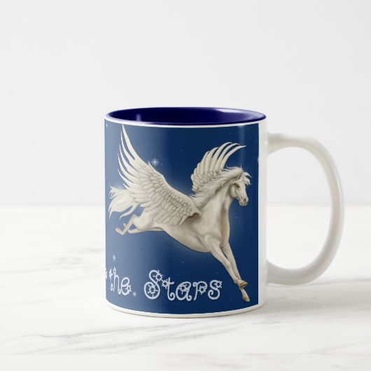 Tasse 2 Couleurs Pegasus volant (Droit)