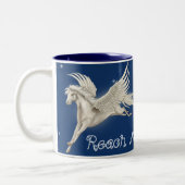 Tasse 2 Couleurs Pegasus volant (Gauche)