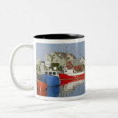 Tasse 2 Couleurs Peggy's Cove, Nouvelle-Écosse, Canada (Gauche)
