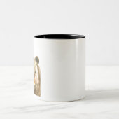 Tasse 2 Couleurs peinture Brown à l'eau de l'ours (Centre)