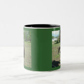 Tasse 2 Couleurs Peinture de cheval (Centre)