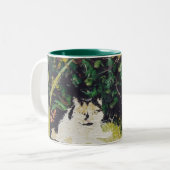 Tasse 2 Couleurs Peinture de pantoufles (Devant gauche)