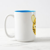 Tasse 2 Couleurs peinture de tigre (Gauche)