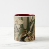 Tasse 2 Couleurs Peinture d'orchidée (Centre)