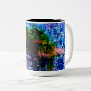 Tasse 2 Couleurs Peinture paysagiste impressionnante
