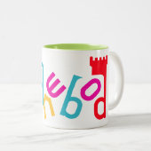 Tasse 2 Couleurs Pêle-mêle de Danebod (Devant droit)