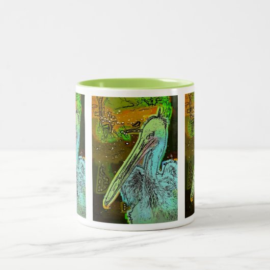 TASSE 2 COULEURS PELICAN (Centre)