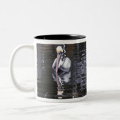 Tasse 2 Couleurs Pélican se reflétant (Gauche)