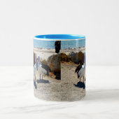 Tasse 2 Couleurs Pélicans Amoureux, (Centre)