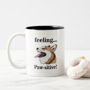 Tasse 2 Couleurs Pembroke Welsh Corgi Chien Mignon