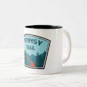 Tasse 2 Couleurs Pennsy trail Indianapolis (Devant droit)