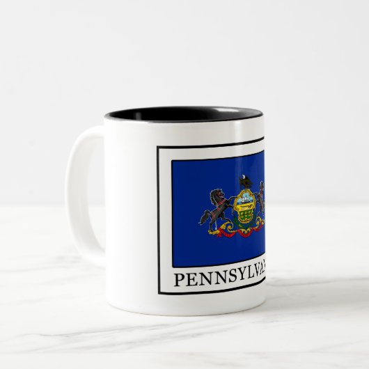 Tasse 2 Couleurs Pennsylvanie (Devant gauche)