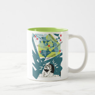 Tasse 2 Couleurs Pensée à Deleuze