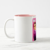 Tasse 2 Couleurs Pensez le rose (Gauche)