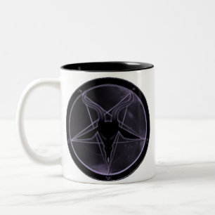 Tasse 2 Couleurs Pentagone étoilé pourpre