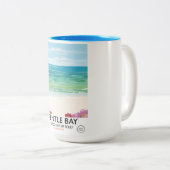 Tasse 2 Couleurs Pentle Bay, Tresco, Iles de Scilly (Devant droit)