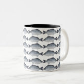 Tasse 2 Couleurs Perche d'argent (Devant droit)