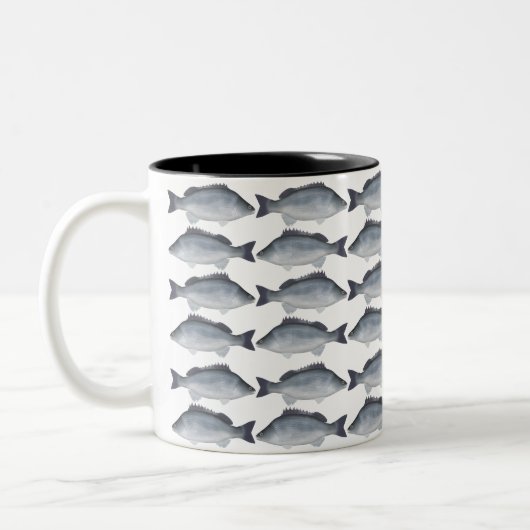 Tasse 2 Couleurs Perche d'argent (Gauche)