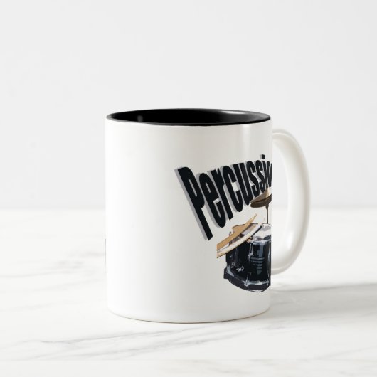 Tasse 2 Couleurs Percussion/Snare (Devant droit)