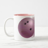 Tasse 2 Couleurs Perdre la compétence gagner la chance Bowling rose (Gauche)