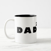 Tasse 2 Couleurs père de deux (Gauche)