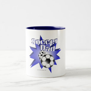 Tasse 2 Couleurs PÈRE de football