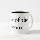 Tasse 2 Couleurs Père de la chambre (Devant droit)