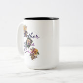 Tasse 2 Couleurs Père De La Fleur De Mariée (Devant gauche)