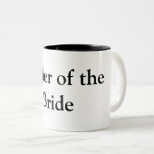 Tasse 2 Couleurs Père des cadeaux de mariée (Devant droit)