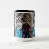 TASSE 2 COULEURS PÈRE ET MÈRE (Centre)